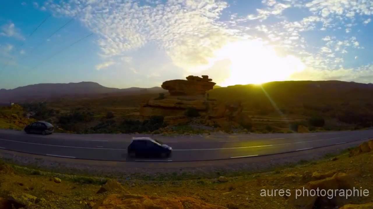 time lapse go pro from tabrdga khenchela