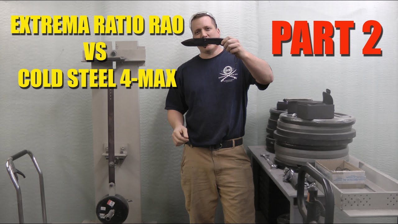 Extrema Ratio RAO VS Cold Steel 4-MAX PART 2