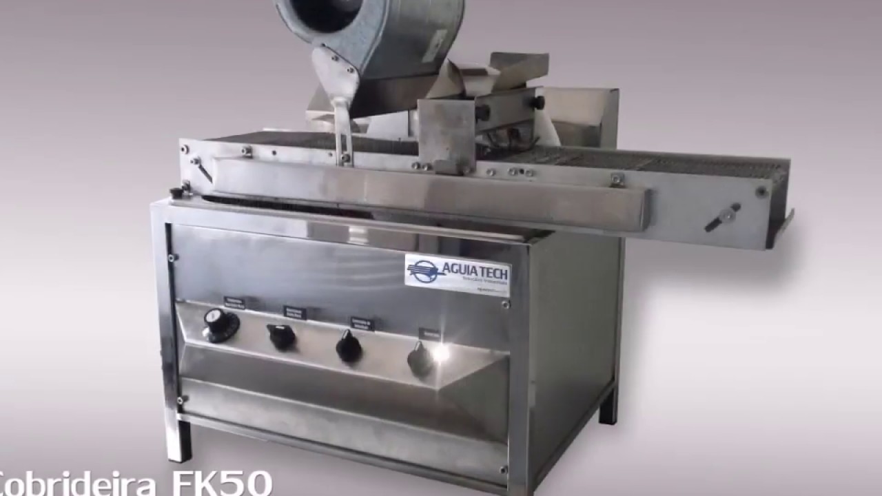 Cobrideira FK50 2018 - AGUIATECH - Mini Cobrideira - Cobrideira de Chocolate