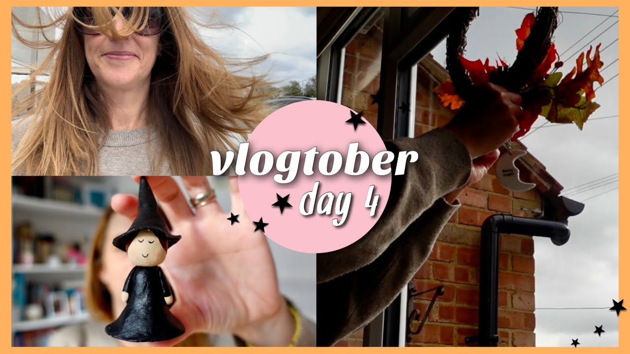 🍂 Ветреный день | Сезонные украшения | Может, уже лучше! 🕸️ Vlogtober, день 4