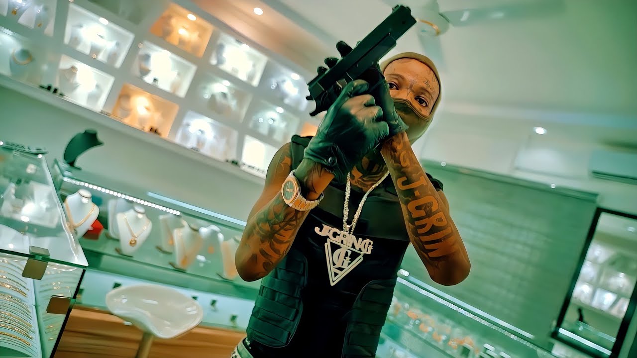 𝗝-𝐆𝐑𝐈𝐍 - La Banque & Le Coffre (Official Music Video Clip)