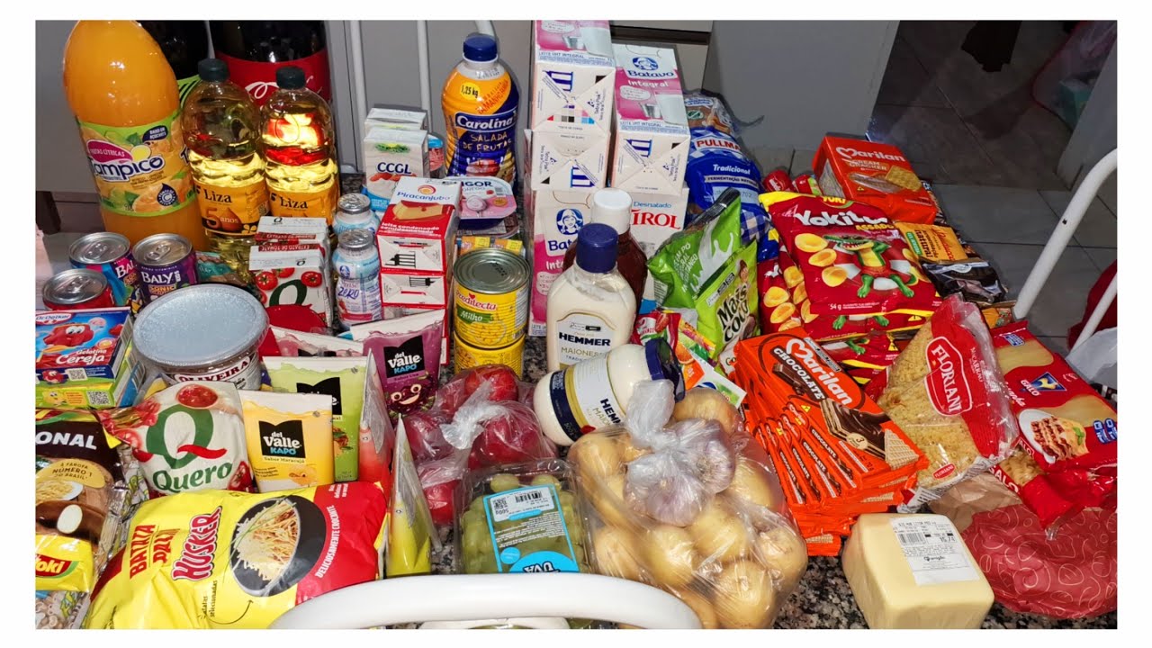 COMPRA DE SUPERMERCADO MÊS DE FEVEREIRO 