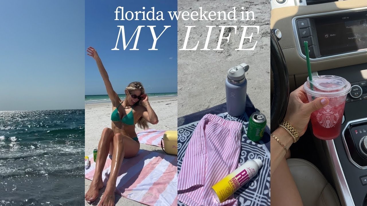 VLOG: пляжные дни, книжный перелет, летний заказ в Starbucks, воскресная перезагрузка!