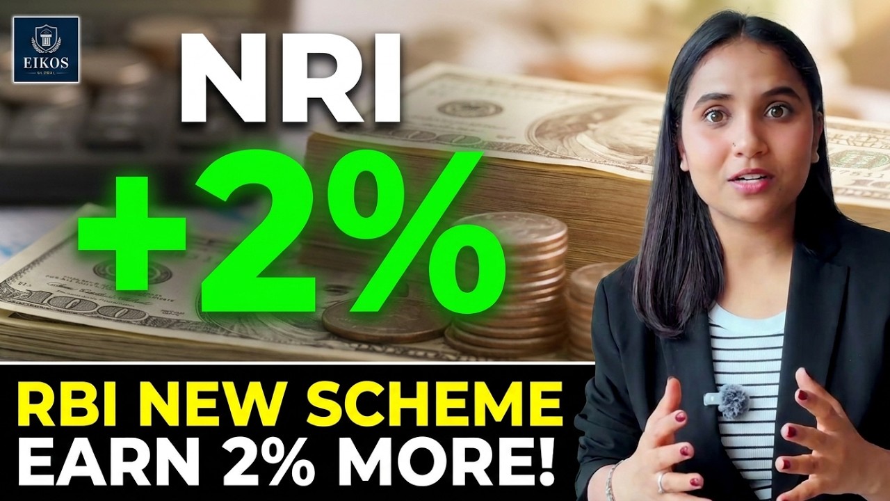RBI's New Scheme: NRIs Can Earn 2% More on FCNR Deposits &mdash; Explained