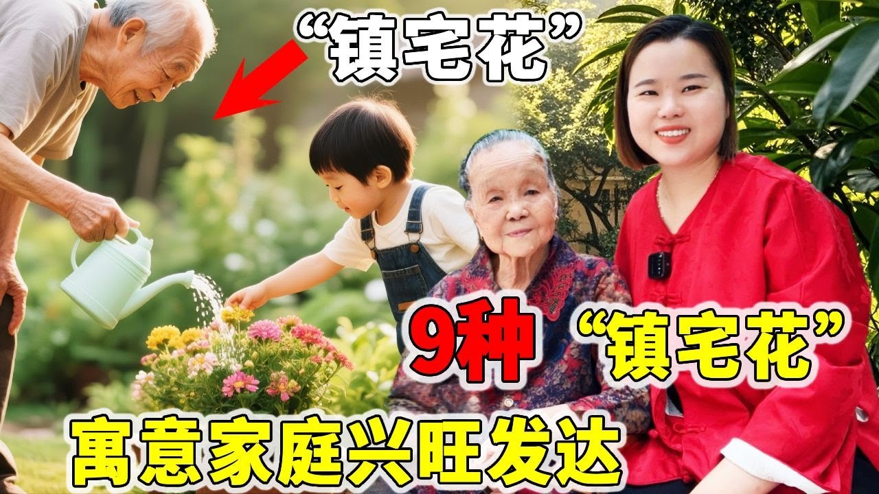 9种“镇宅花”，适合养在家里漂亮又吉利，寓意家庭兴旺发达