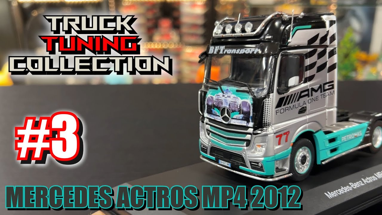 TRUCK TUNING COLLECTION #3 - MERCEDES ACTROS MP4 2012! Hachette | Edicola