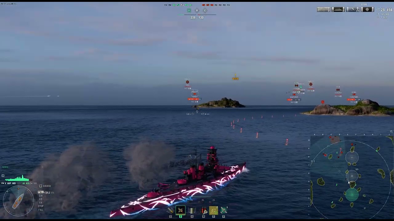World of Warships 2026 03 13 T V BB HIEI
