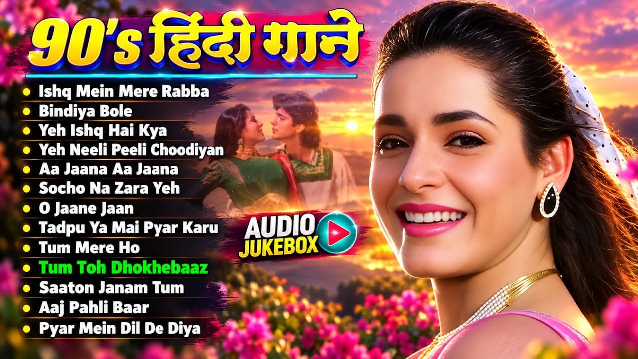 90&rsquo;S Old Hindi Songs💗 90s Love Song💛Udit Narayan, Alka Yagnik, Kumar Sanu, Sonu Nigam songs Hindi