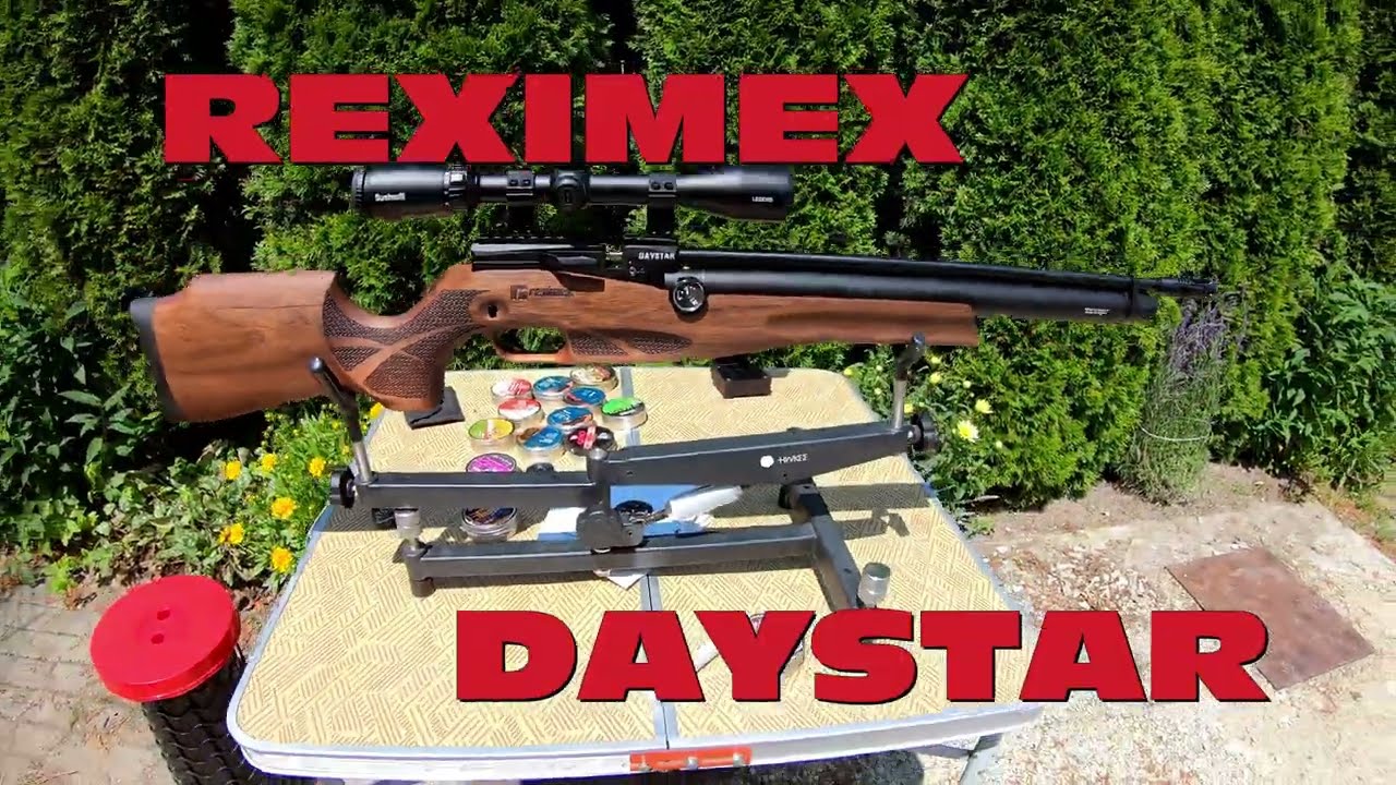 Reximex Daystar - strzelanie 40m - test śrutu i por&oacute;wnanie do HW100