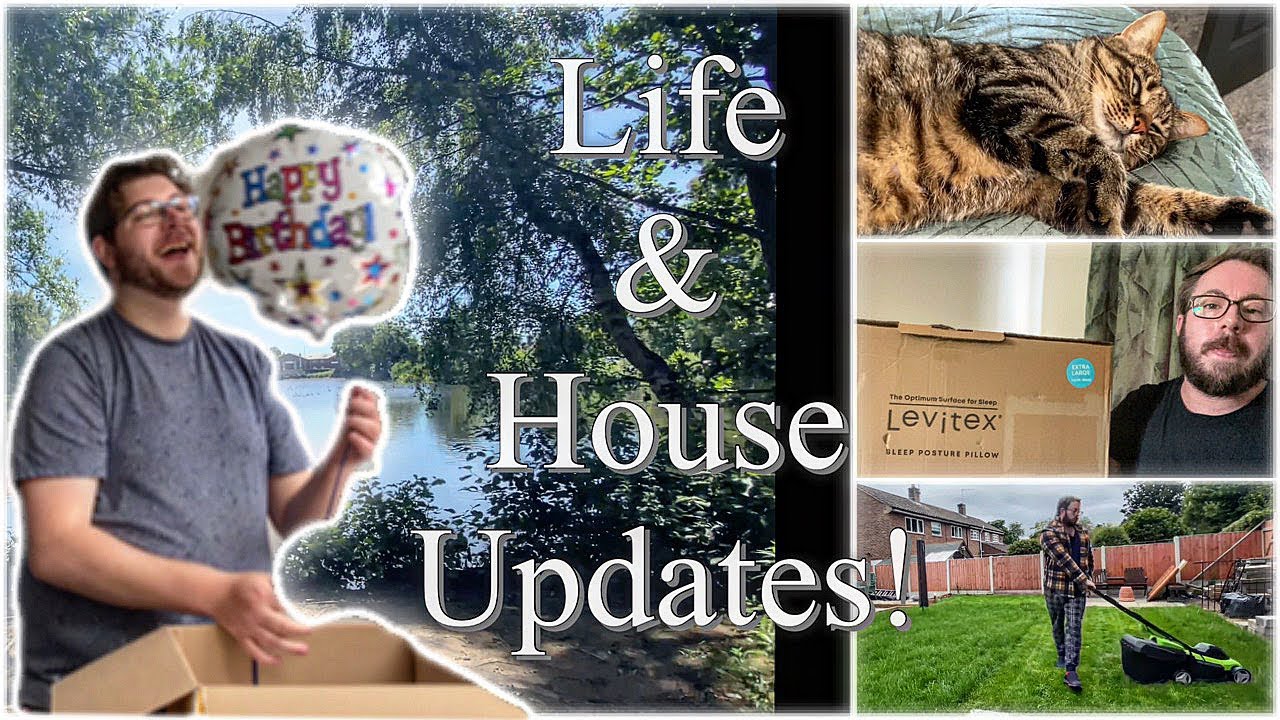 WE WERE OUT OF ACTION! LEVITEX PILLOWS! REDROW NATURE! HOUSE UPDATES & MORE!