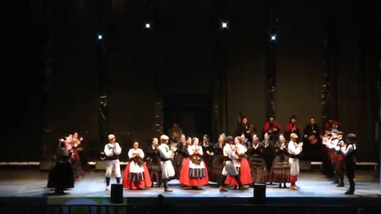 Galician folk dance: Muiñeira e Xota de Bardáns (Tordoia)