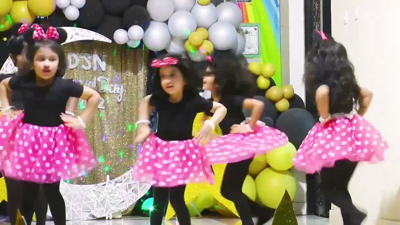 Mickey mouse Dance |Annual Day celebration of Dazzling Stars Nursery| |preschool dance|