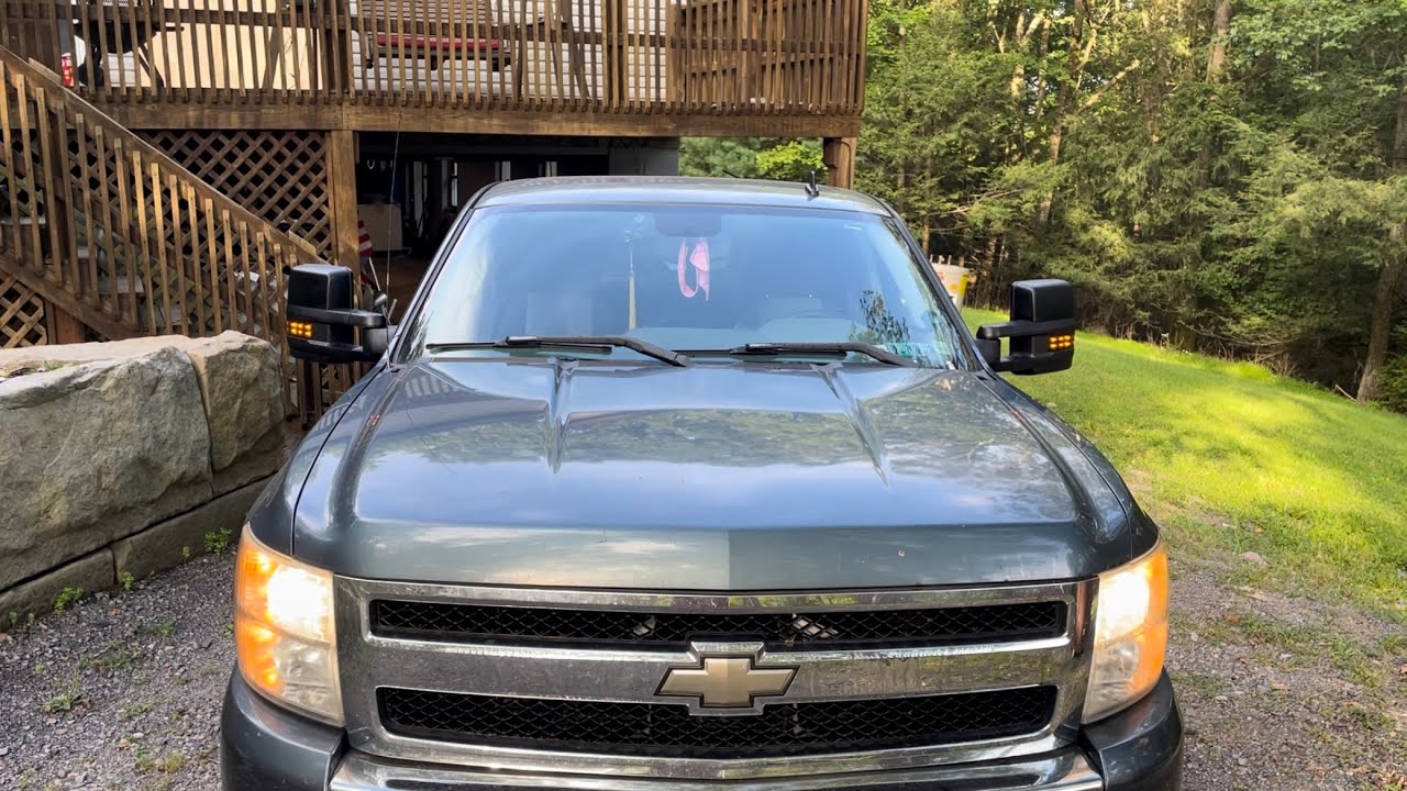 Newer Style Tow Mirrors On 2008 Silverado