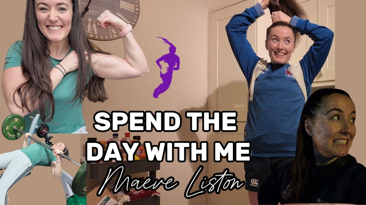 SPEND THE DAY WITH ME | Physio, Rugby Player & Online Coach