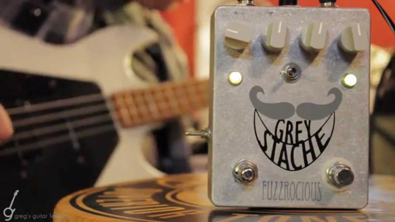 Bass Demo: Fuzzrocious Grey Stache [Big Muff Styled Fuzz]