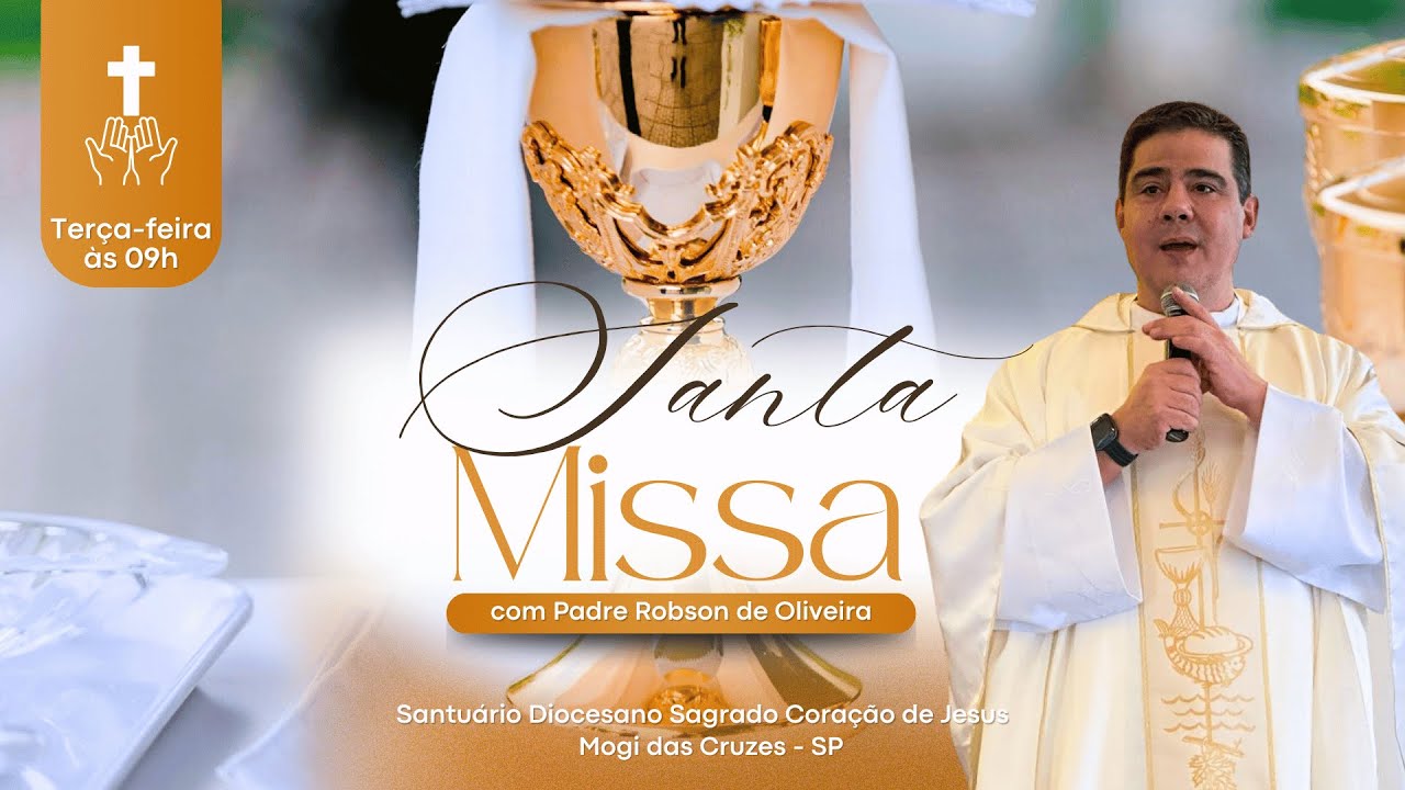 Santa Missa - 13.01.2026 - Santuário Diocesano Sagrado Coração de Jesus - Mogi das Cruzes - SP
