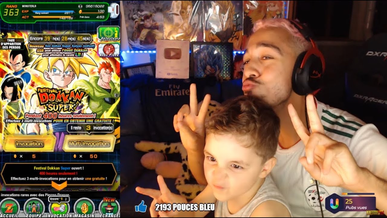 🔴LIVE FARM/INVOCATION  GOHAN LR DOKKAN BATTLE 300 MILLIONS  ! AVEC RAMI