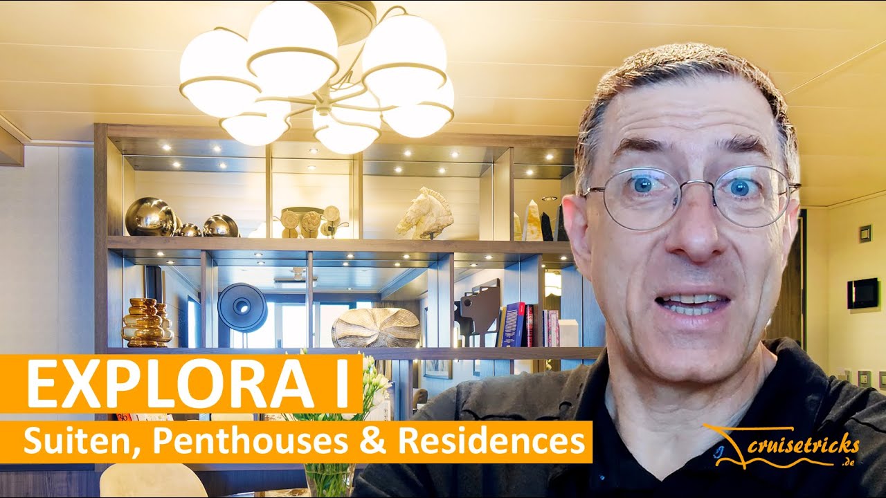 Explora I - die Suiten des neuen Luxus-Kreuzfahrtschiffs von Explora Journeys