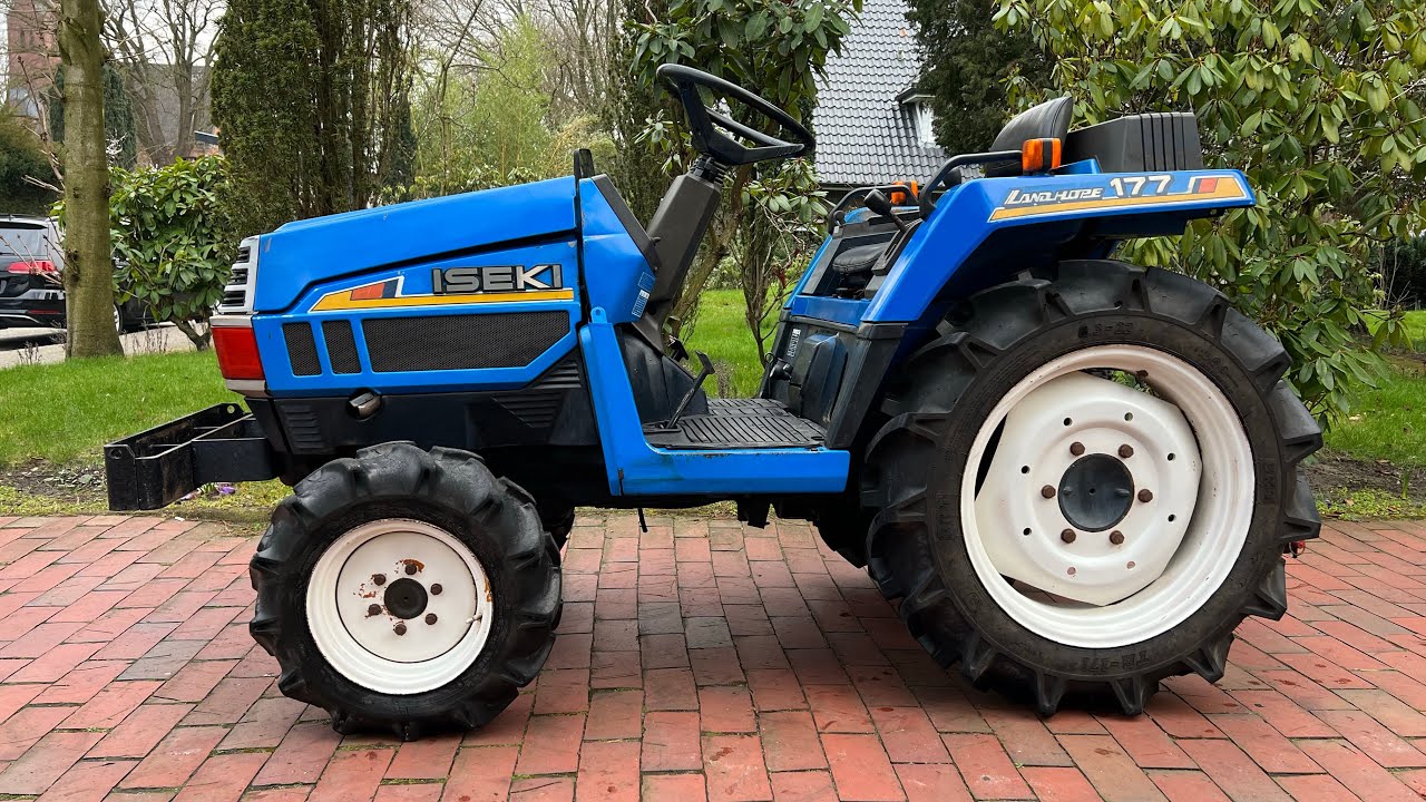 Iseki TU177 Landhope sehr kleiner Kleintraktor mit Servolenkung und 4WD