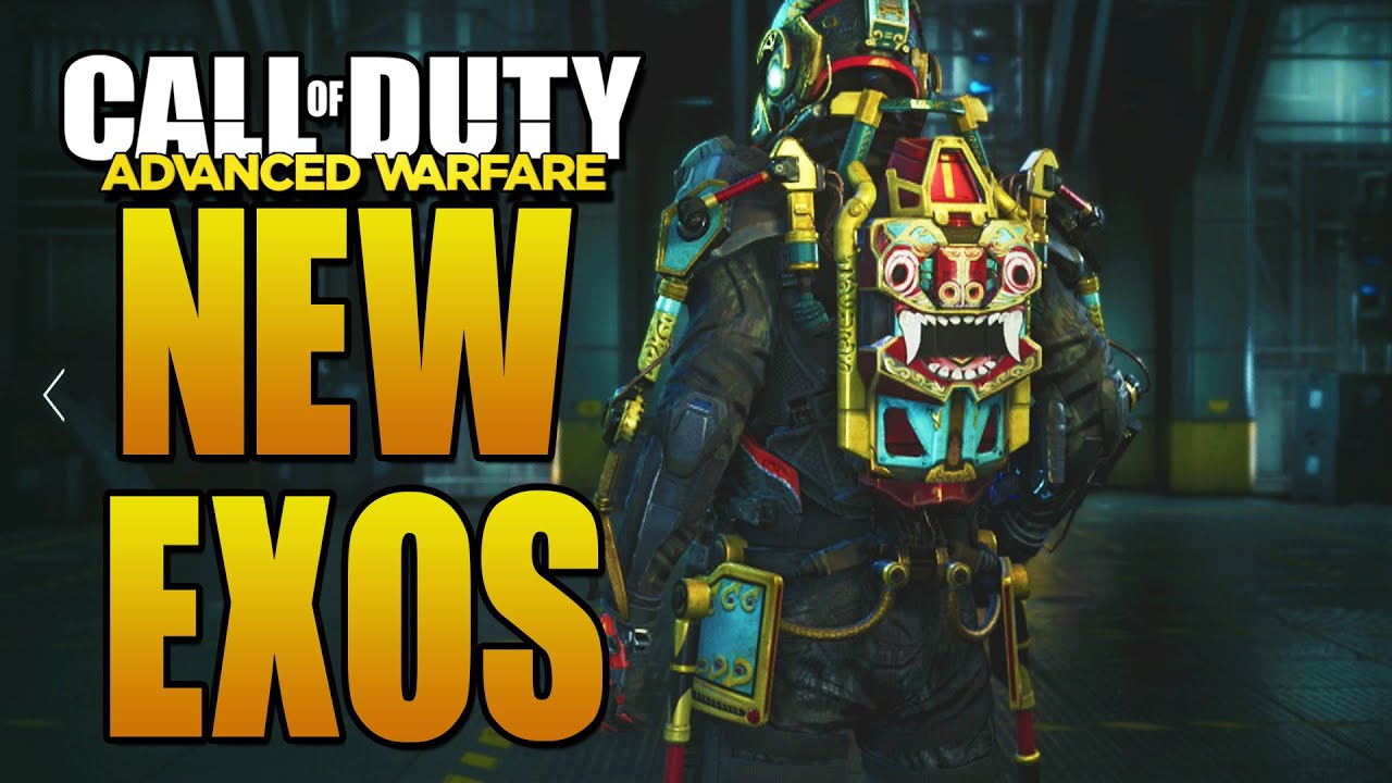 Advanced Warfare NEW DLC CAMOS & EXOS! Pandas, Magma, Lightning and MORE!