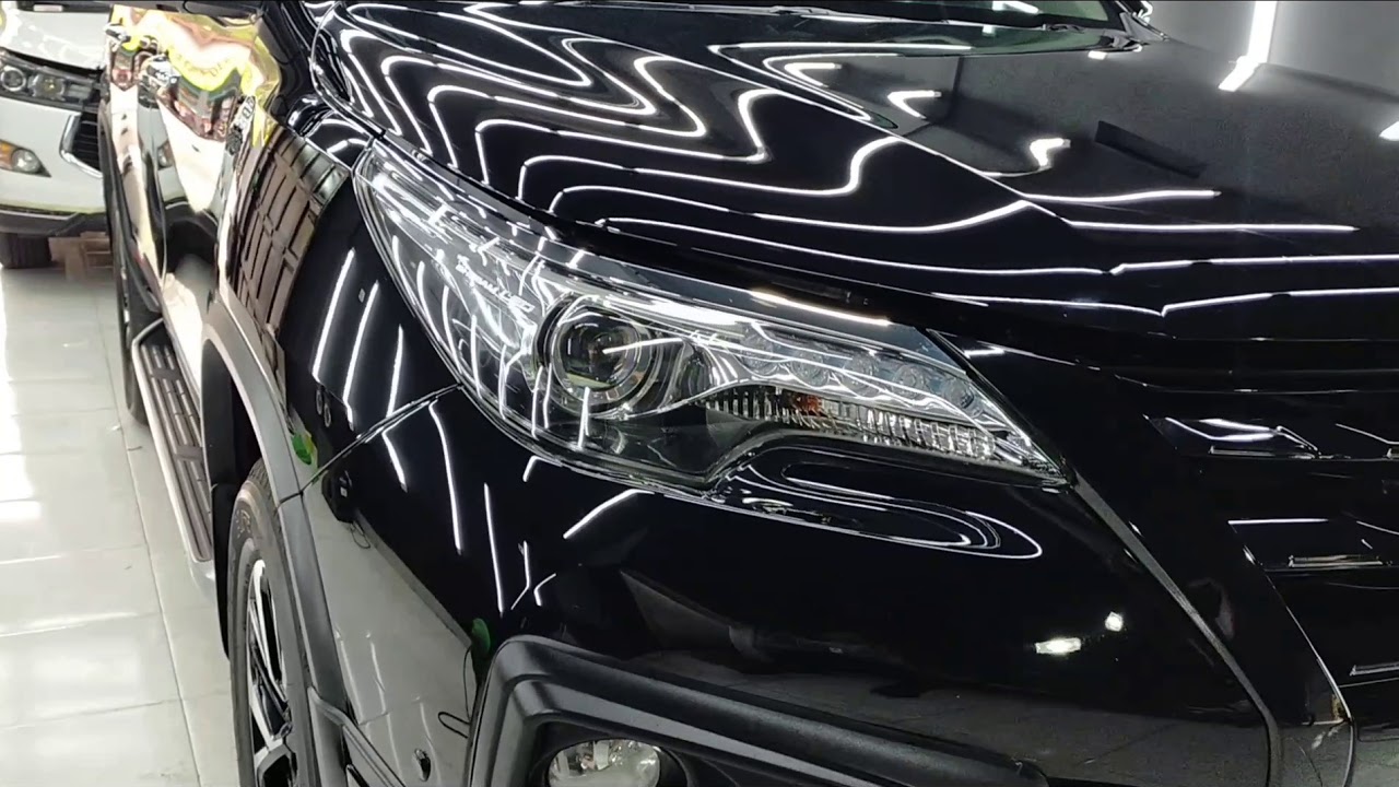 WOW!!! 😱😱Toyota Fortuner after coating nano ceramic+ SCUTO MAGELANG bakalan kinclong terusss. . .