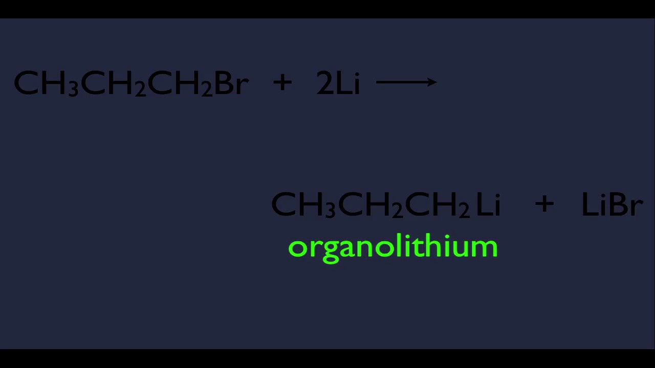 Intro to Grignard and Organolithium