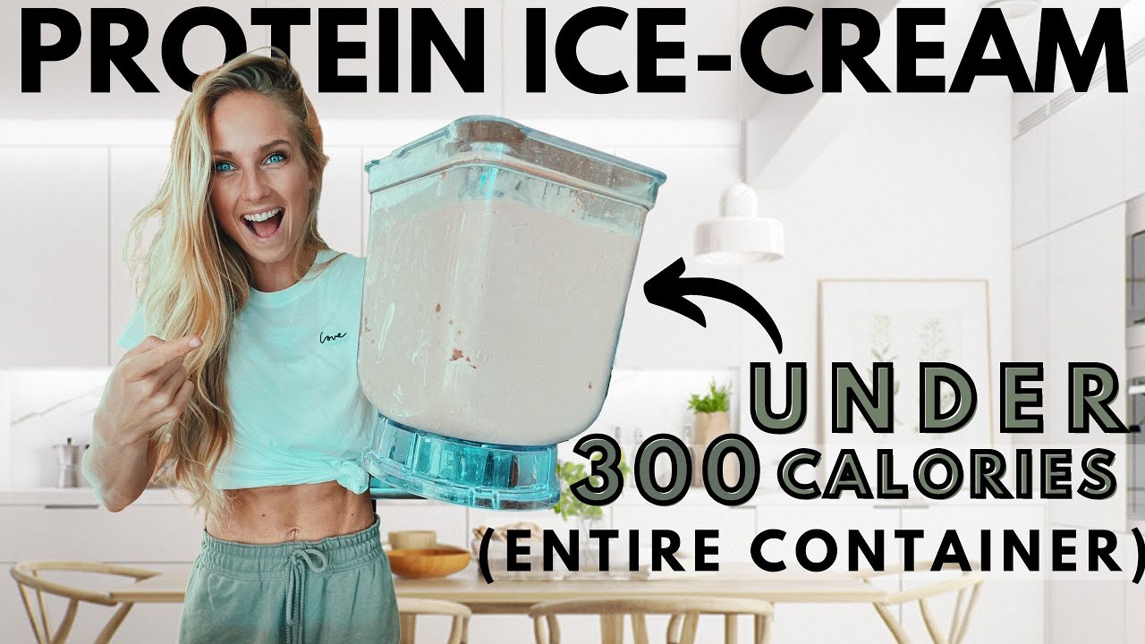 Low Calorie Chocolate Peanut Butter Protein Ice-cream recipe in 5 min! Delicious and easy! Anabolic
