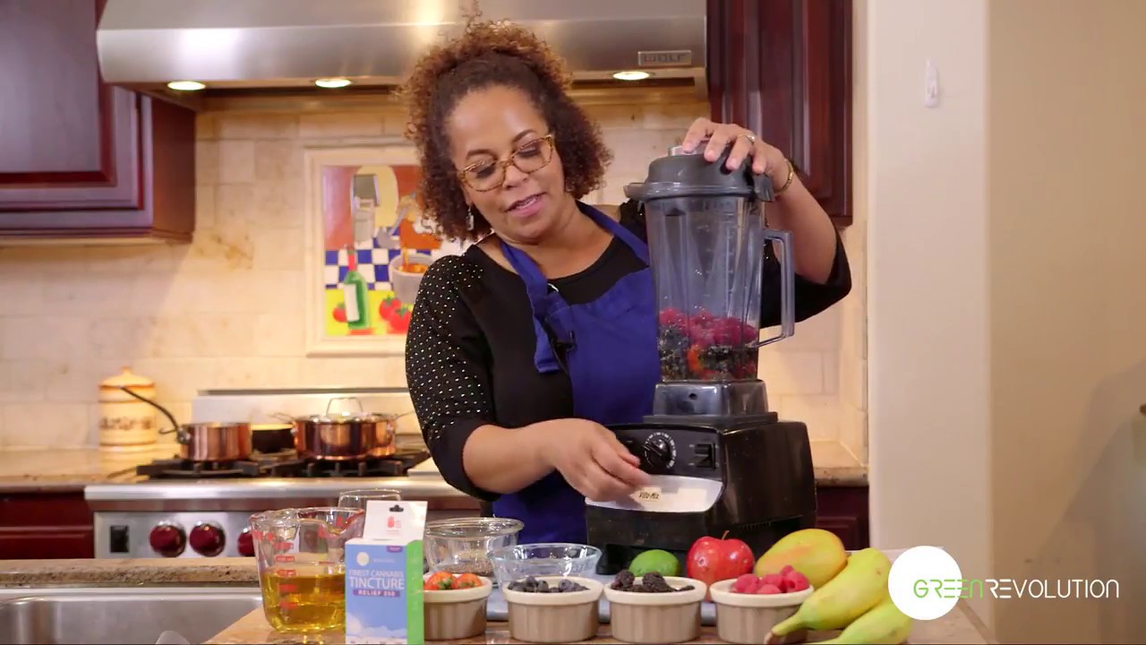 Cooking with Cannabis: Relief 250 Triple Berry Smoothie
