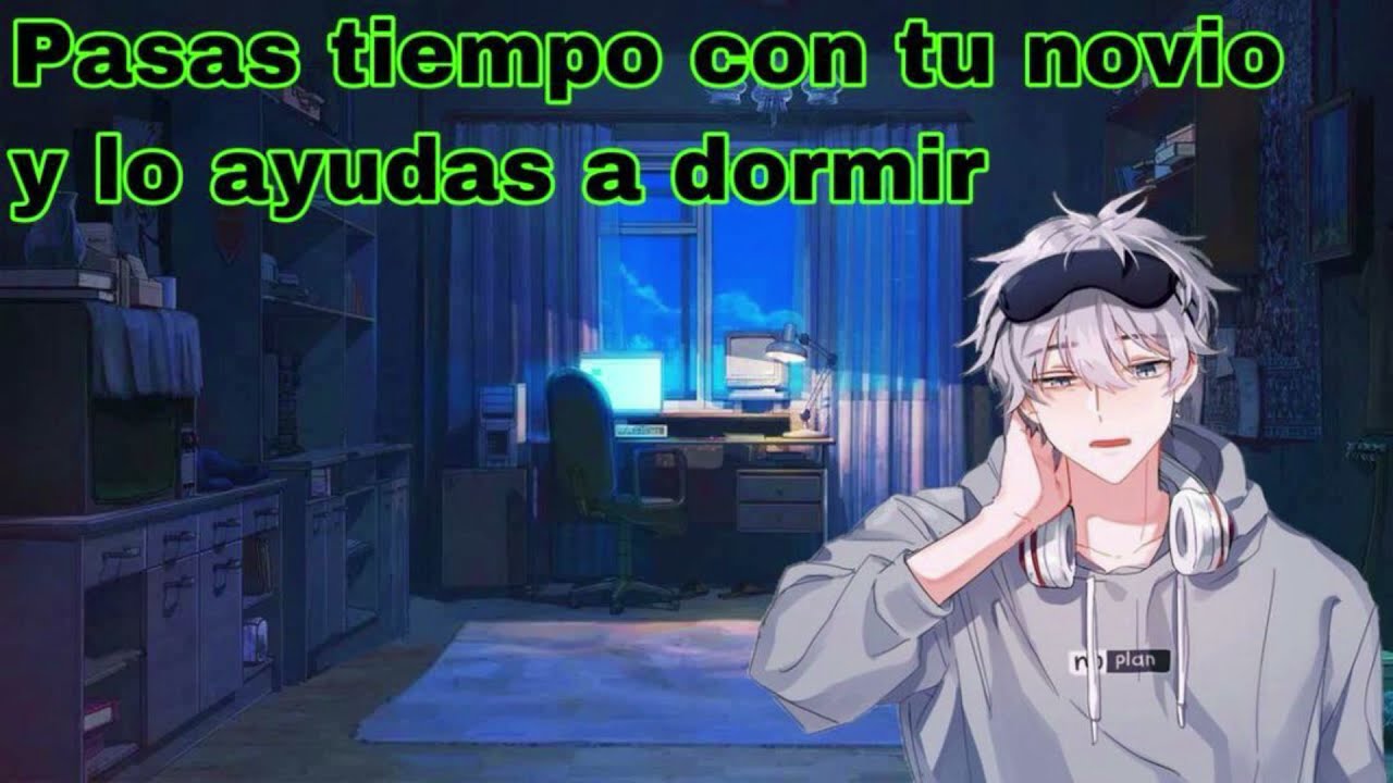 Pasas tiempo con tu novio y lo ayudas a dormir ~ASMR/Roleplay(para chicas)~