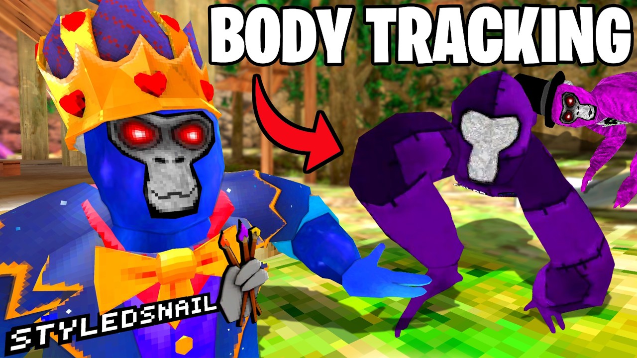 Gorilla Tag Added BODY TRACKING? (Early Access)