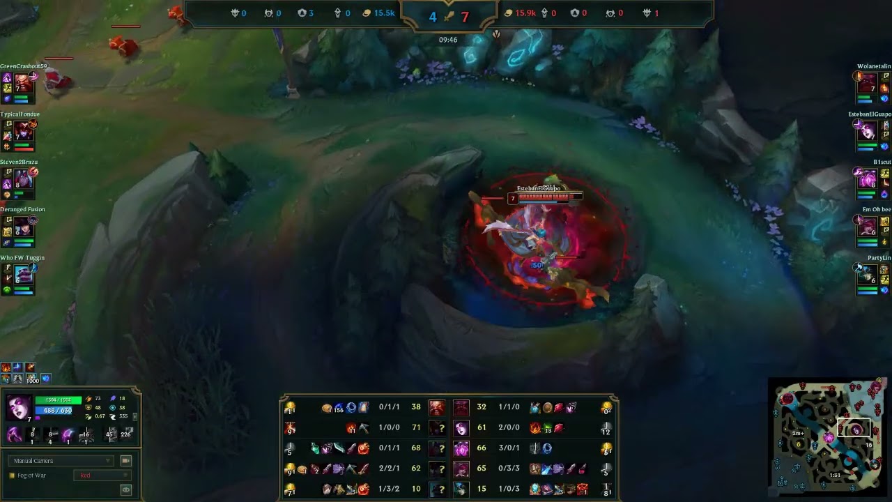 Morgana v Shyvana Jungle (Tank edition) w Duo Vel'koz mid