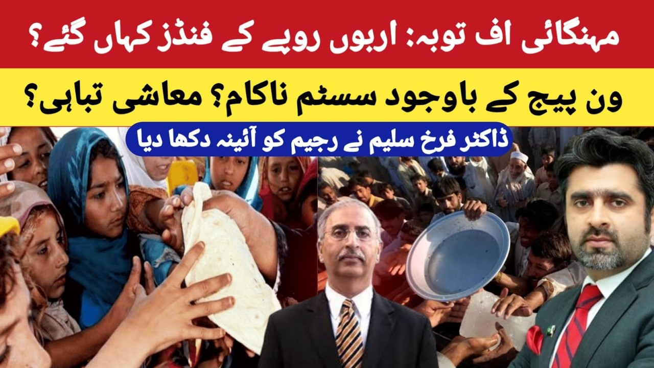 Pakistan Economic Crisis: Has the System Collapsed? Dr. Farrukh Saleem Reveals Where Billions Went