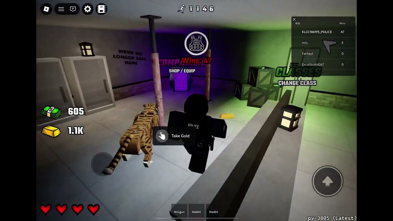 Roblox Rework LAST RUN OST (No environment sound and Gun shot sound) 