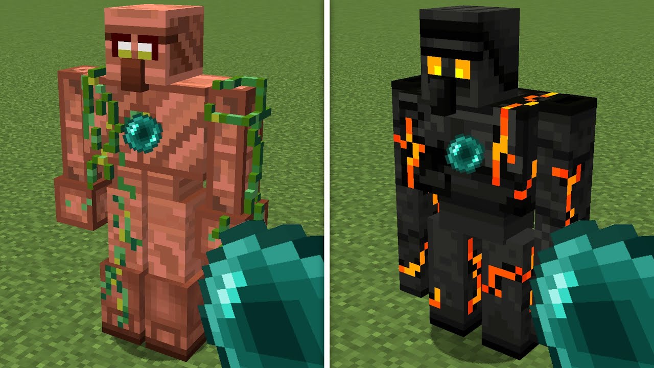 what inside all golems ??? what inside all zombies ???