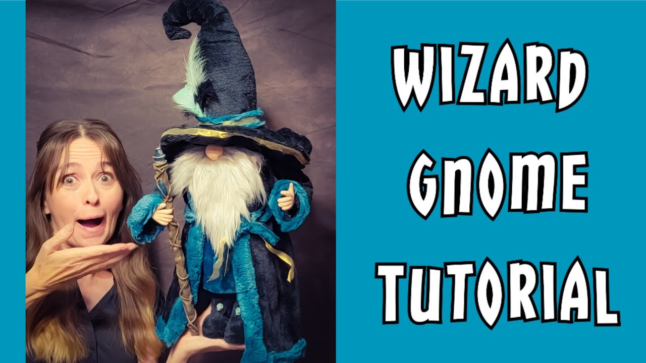 Standing, no sew, Wizard Gnome Tutorial