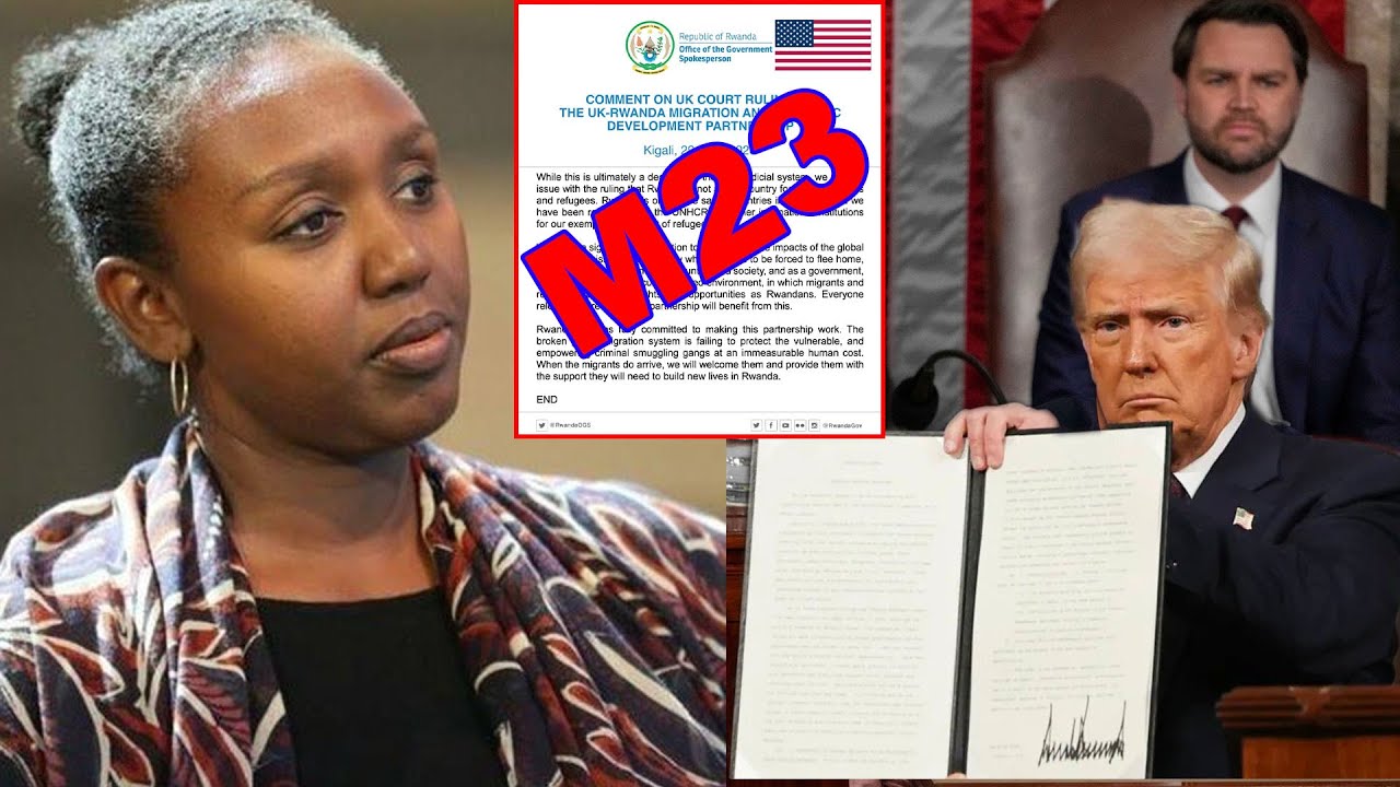 VIDEO🚨URWANDA RUKURIYE INZIRA KUMURIMA AMERIKA IKANGISHA IBIHANO RUSOBANUR IBY'UBUFATANYE NA M23!