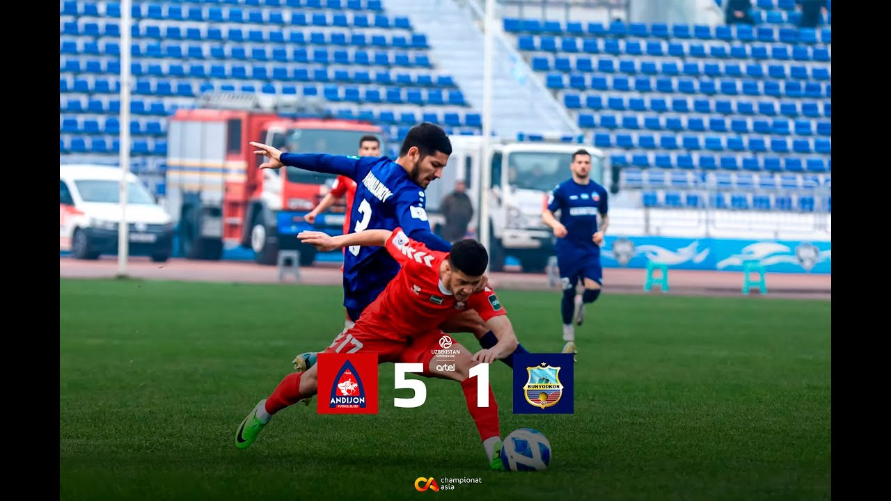 Superliga 2024. Andijon - Bunyodkor 5:1 HIGHLIGHTS (10.03.2024)