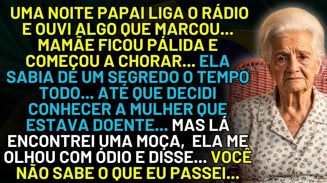 HISTÓRIA REAL DESTA AVÓ 👵💔 MEU NOME ESTAVA ERRADO NA CERTIDÃO… ATÉ QUE PAPAI  OUVINDO RÁDIO EU O