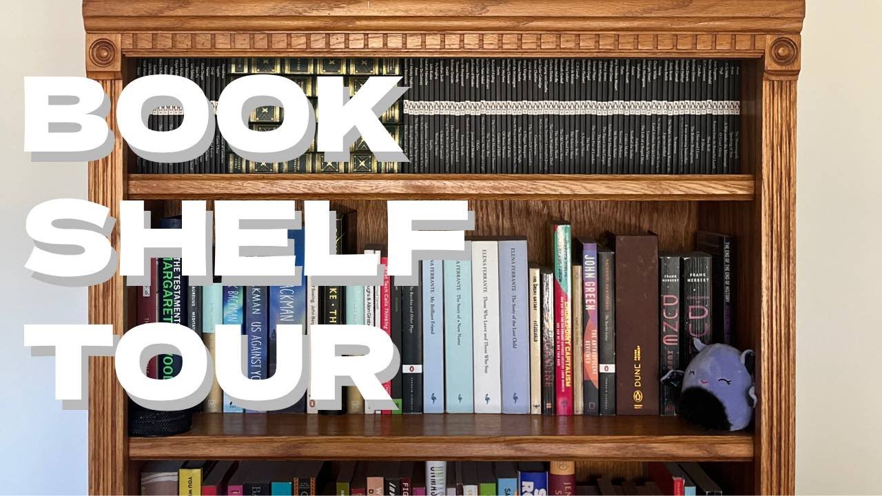 все книги, которые у меня есть (тур по книжным полкам 2025)