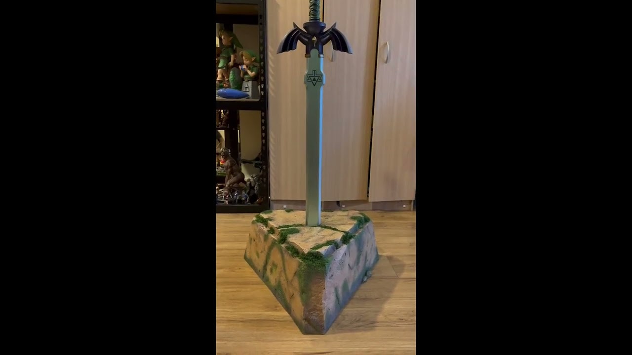THE LEGEND OF ZELDA: THE MASTER SWORD by PANDA STUDIO #zelda #nintendo #pandastudio 