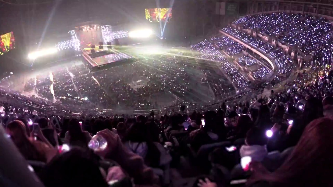 171225 엑소 EXO _ Run This 떼창 Fanchant _ 넓은직캠 Wide FanCam _ 가요대전