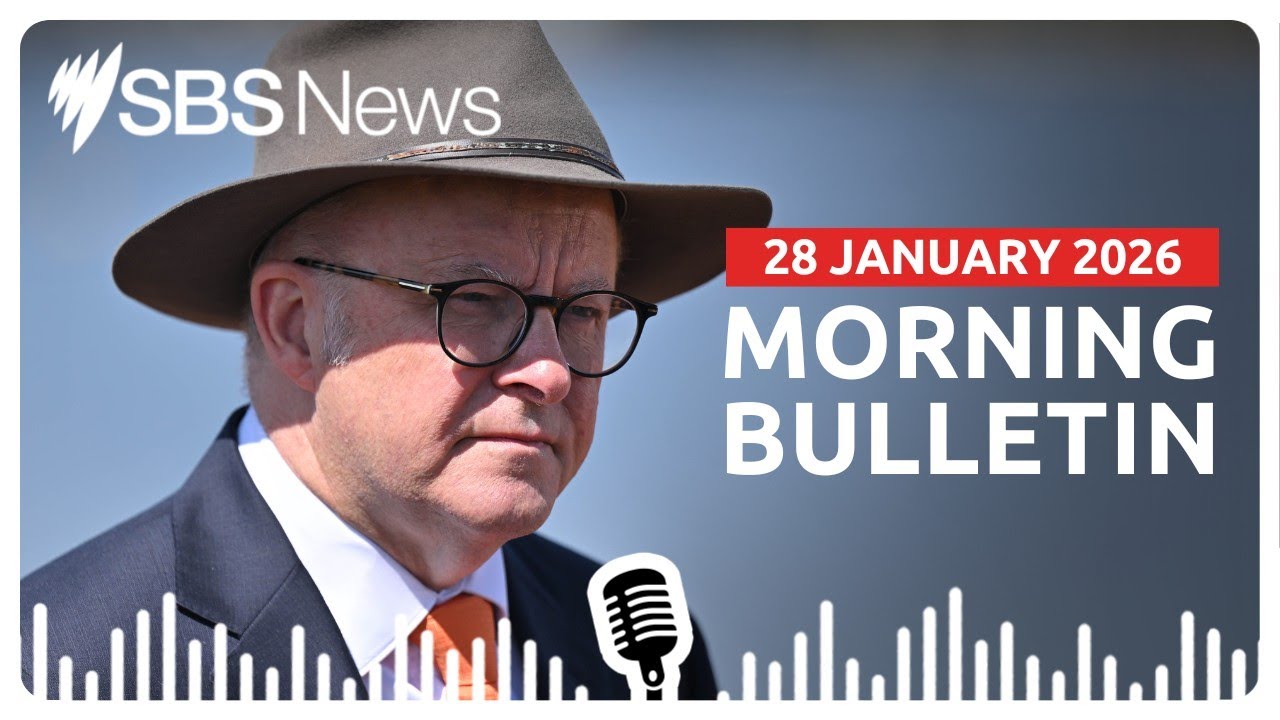 Albanese slams alleged bombing attempt | Morning News Bulletin 28 January 2026