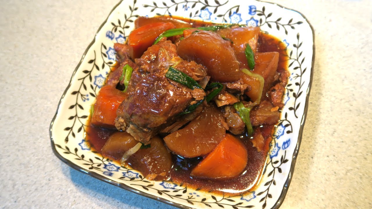Pork and Radish Stew - 萝卜焖排骨