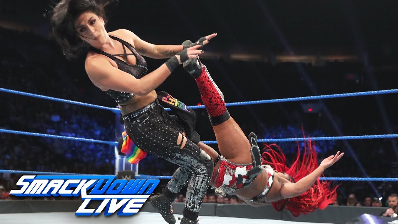 Эмбер Мун против Сони Девиль: SmackDown LIVE, 25 июня 2019 г.