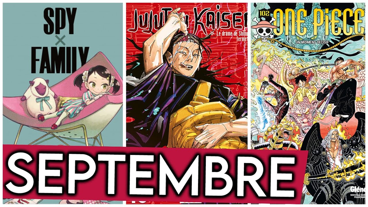 La Rentr&eacute;e va CO&Ucirc;TER CHER ! 🚨 Les SORTIES MANGAS de SEPTEMBRE 2022 !
