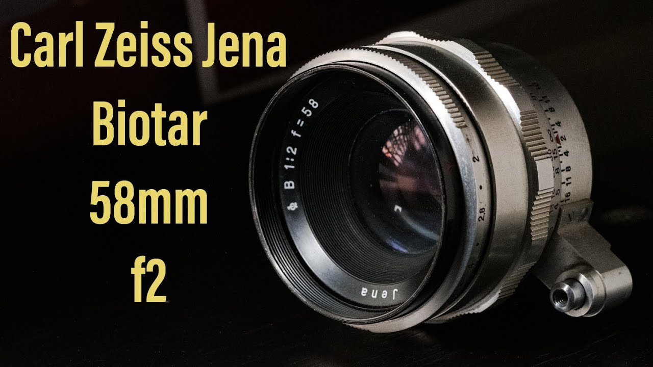 SWIRLY BOKEH - Carl Zeiss Jena 58mm f2 Biotar Review