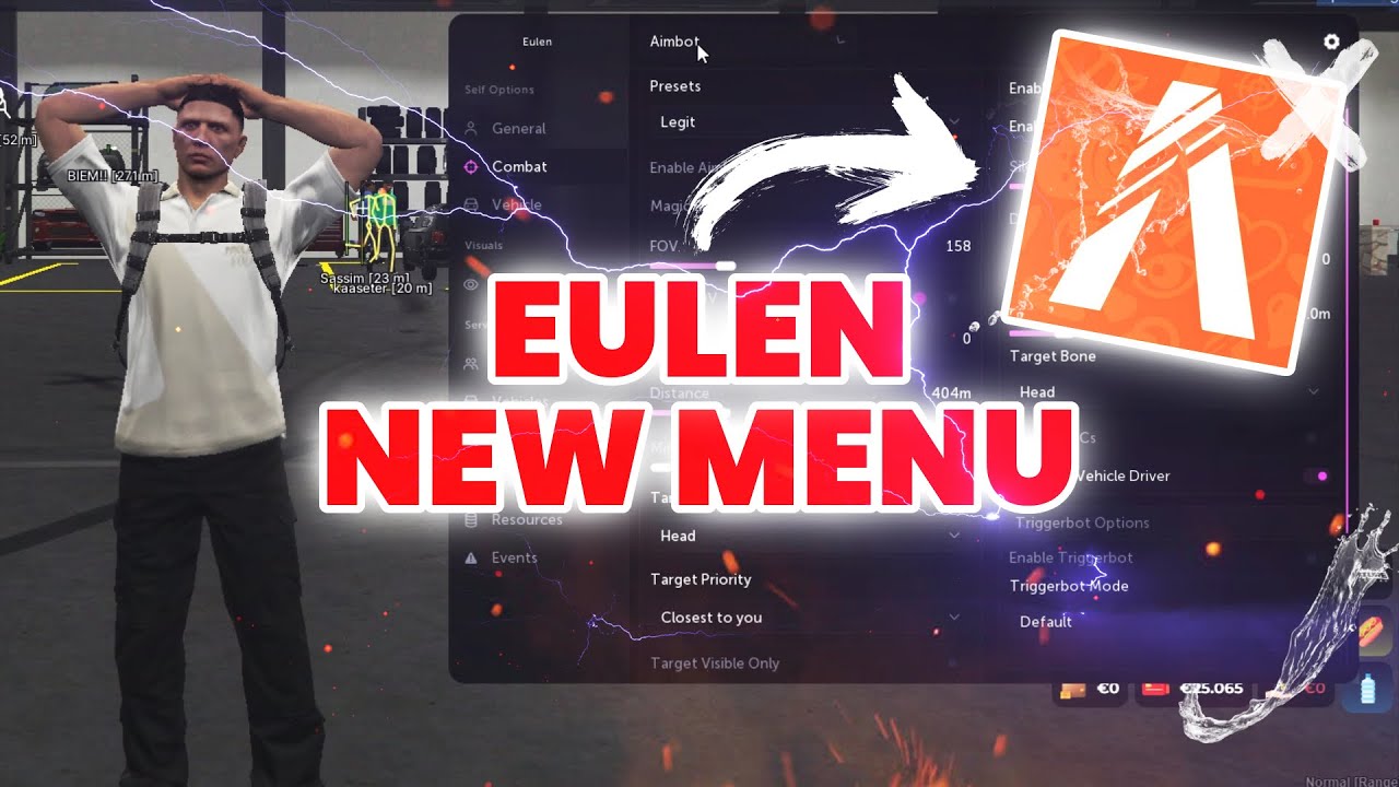 Eulen FiveM Cheats Update in 2025 is INSANE!  😱