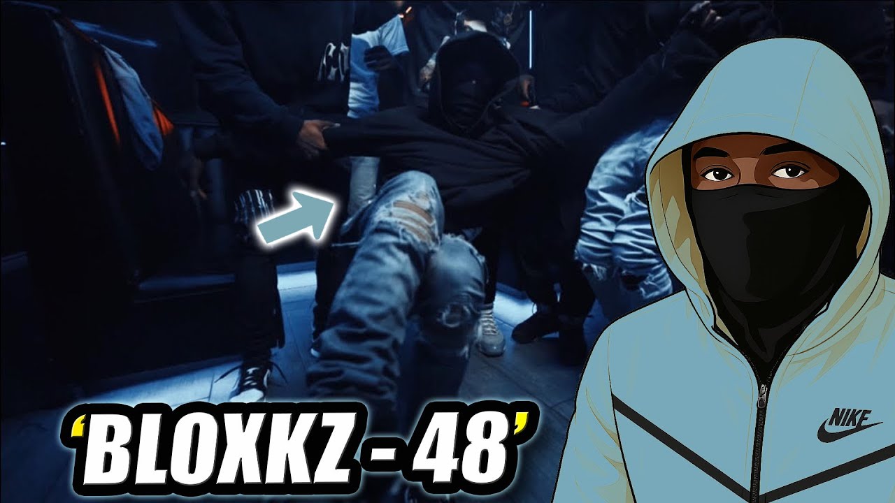 ОН НЕДООЦЕНЕН😤 | Bloxkz - 48 (Официальный клип) (РЕАКЦИЯ)