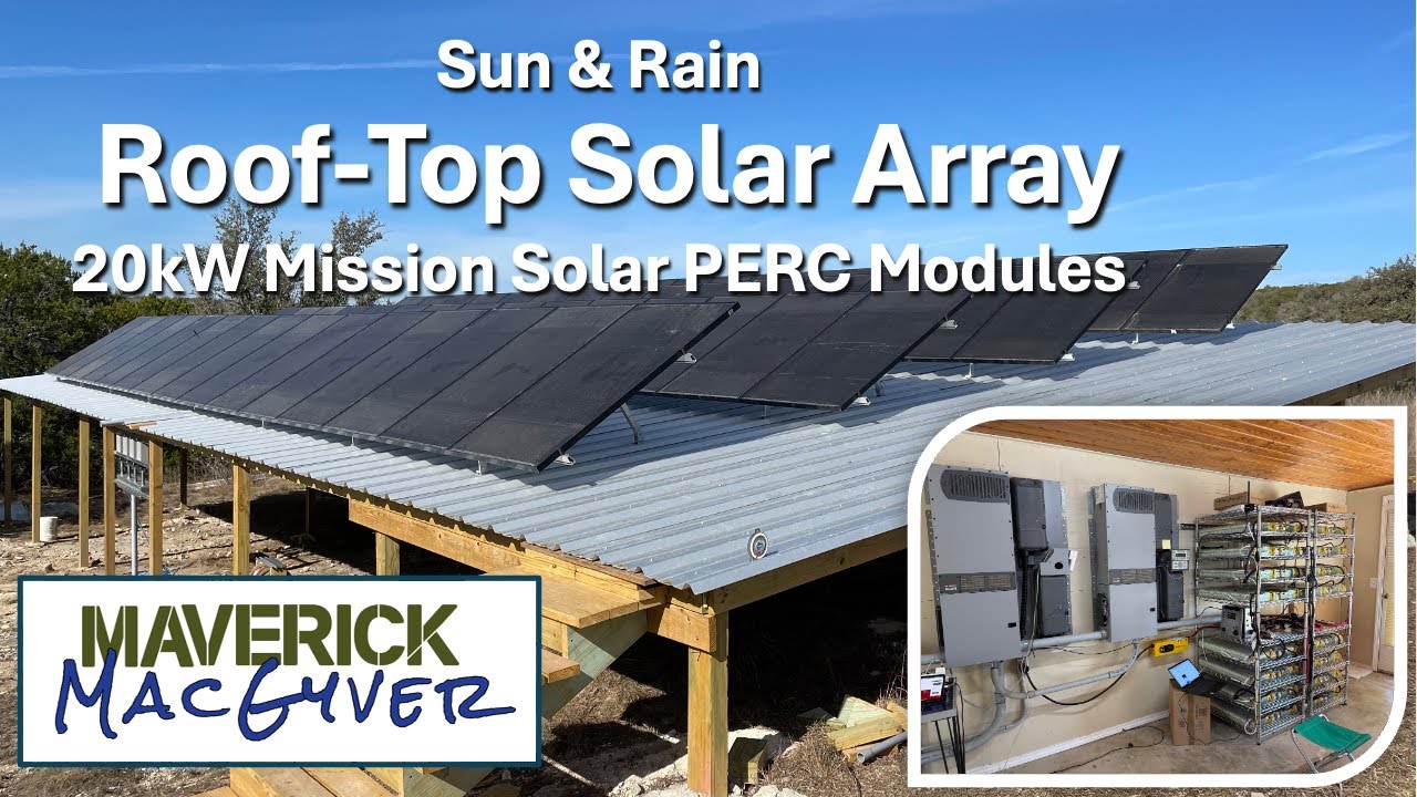 One Roof, Two Harvests: Sun & Rain = Winning!