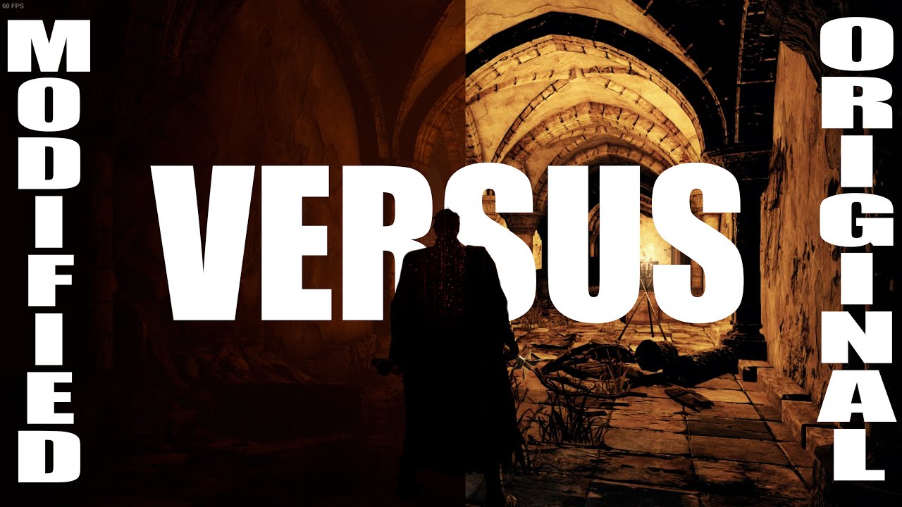 DARK SOULS 2 | Lighting Engine Mod Vs Original Graphics Comparison | Music by @TheInstitute91